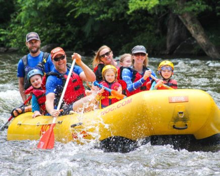 Lower Pigeon River Rafting trip