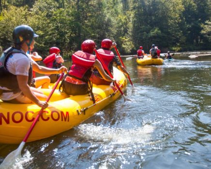 whitewater rafting on the Chattooga River